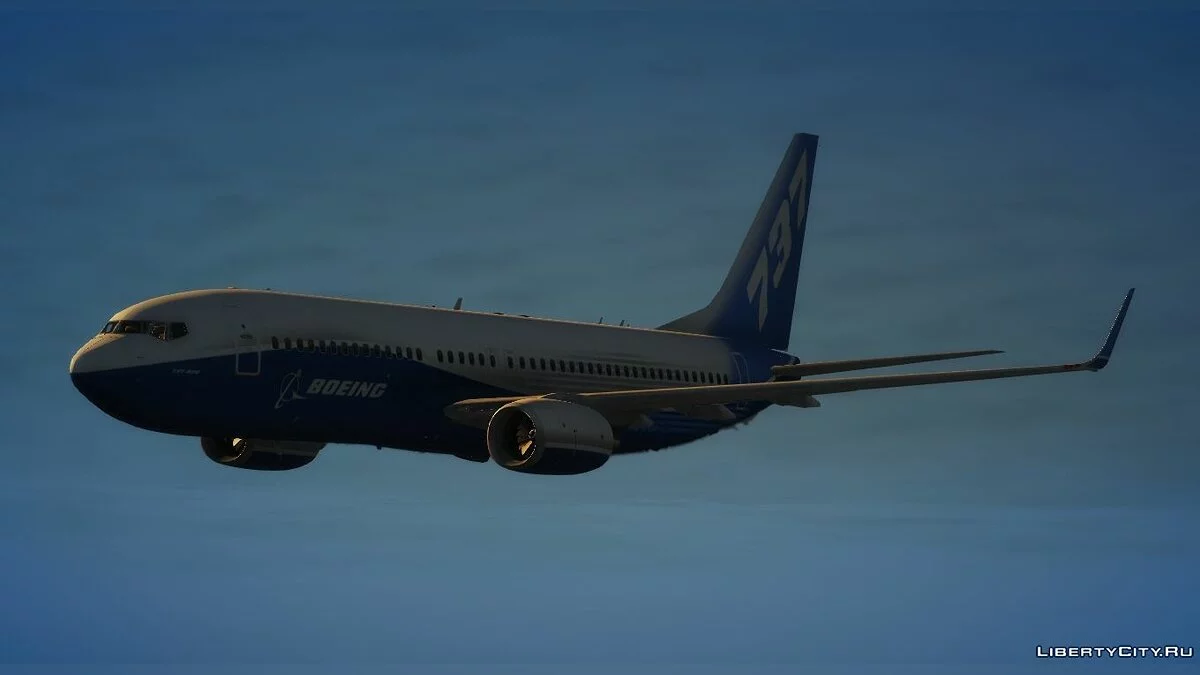 Боинг 737-800 [Add-On Template] / GTA 5