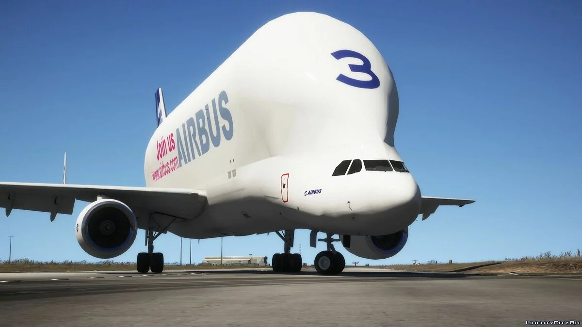 Airbus A300-600ST Beluga [Add-On] v1.5 / GTA 5