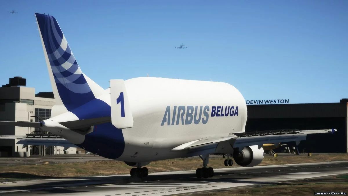 Airbus A300-600ST Beluga [Add-On] v1.5 / GTA 5