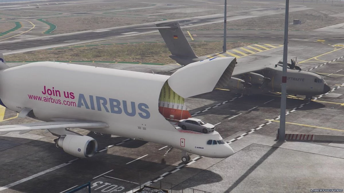 Airbus A300-600ST Beluga [Add-On] v1.5 / GTA 5