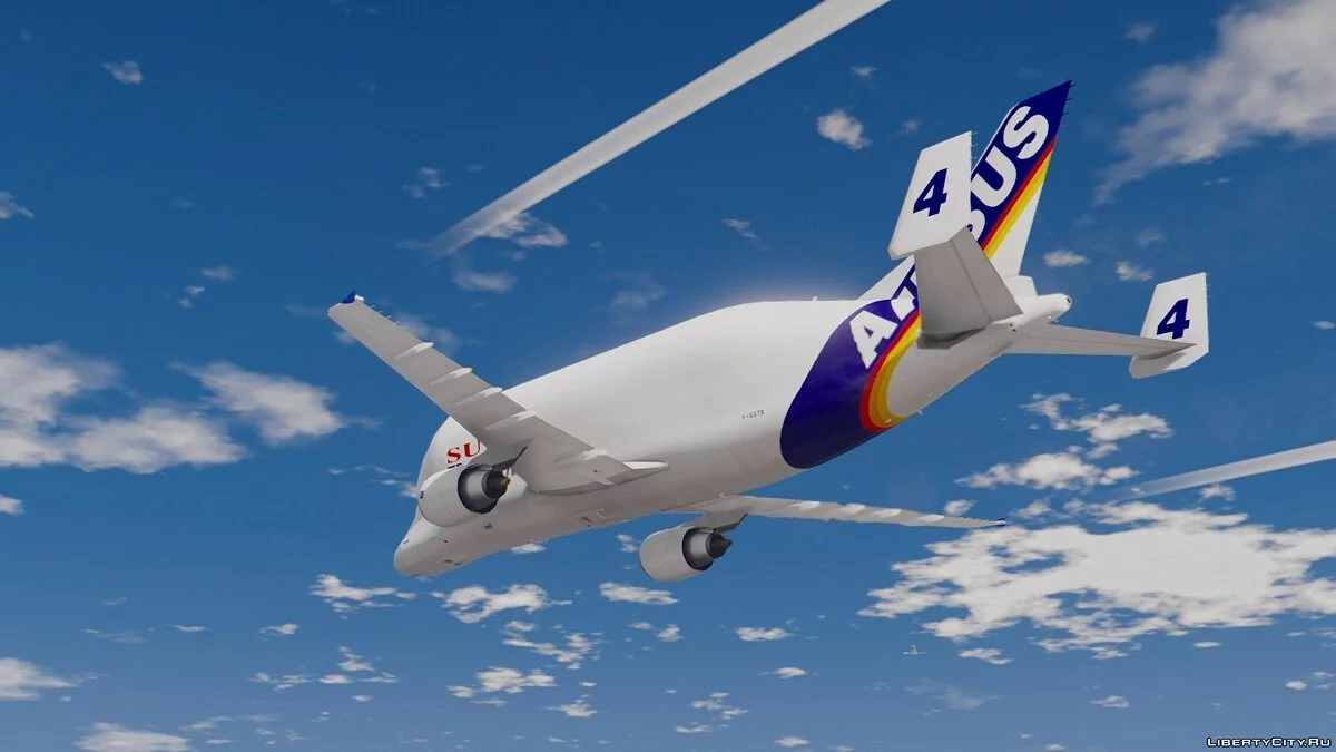 Airbus A300-600ST Beluga [Add-On] v1.5 / GTA 5