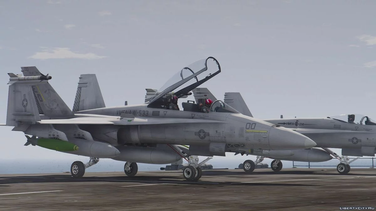 F/A-18D Hornet [Custom missile models | Add-On] V2 / GTA 5