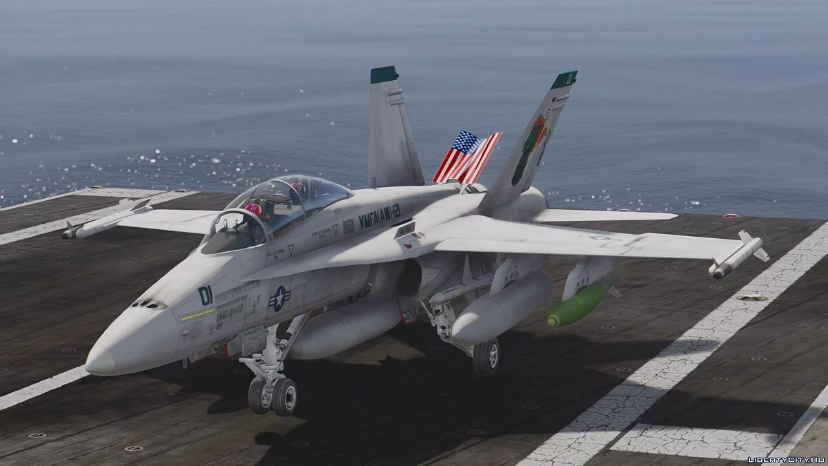 F/A-18D Hornet [Custom missile models | Add-On] V2 / GTA 5