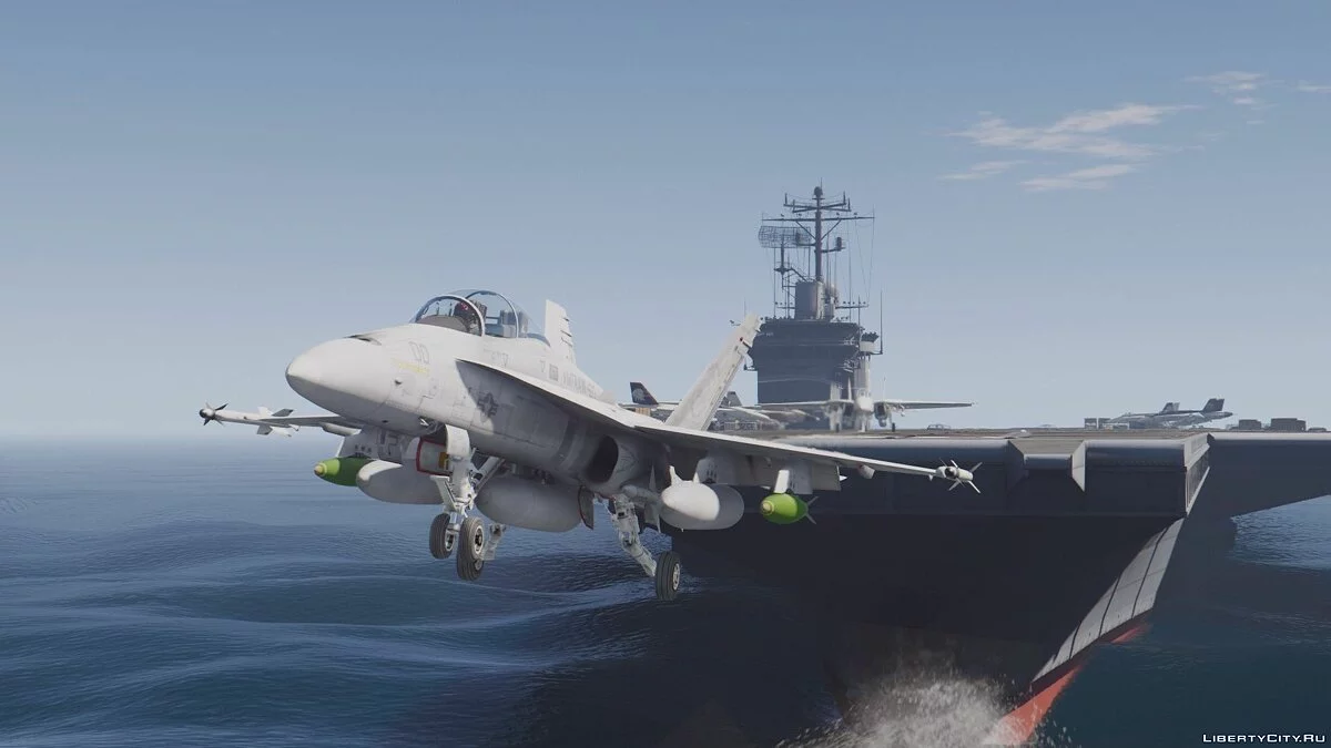 F/A-18D Hornet [Custom missile models | Add-On] V2 / GTA 5