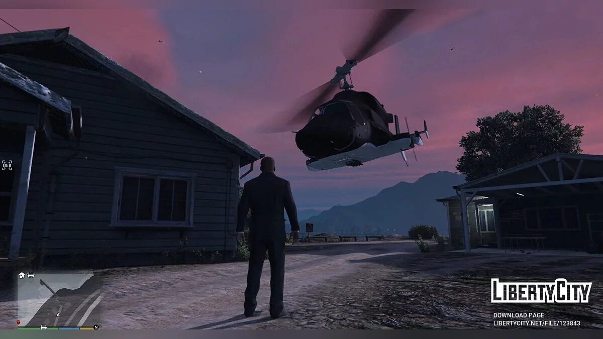 Вертолет из фильма Airwolf v3 / GTA 5