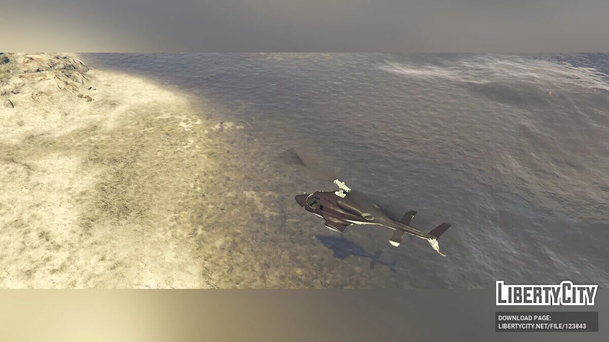 Вертолет из фильма Airwolf v3 / GTA 5