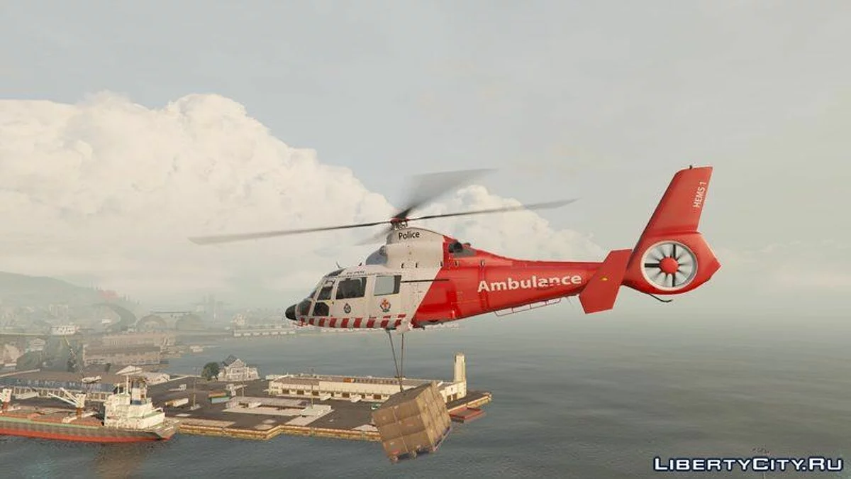 Eurocopter AS-365 Air Ambulace [Add-On] / GTA 5