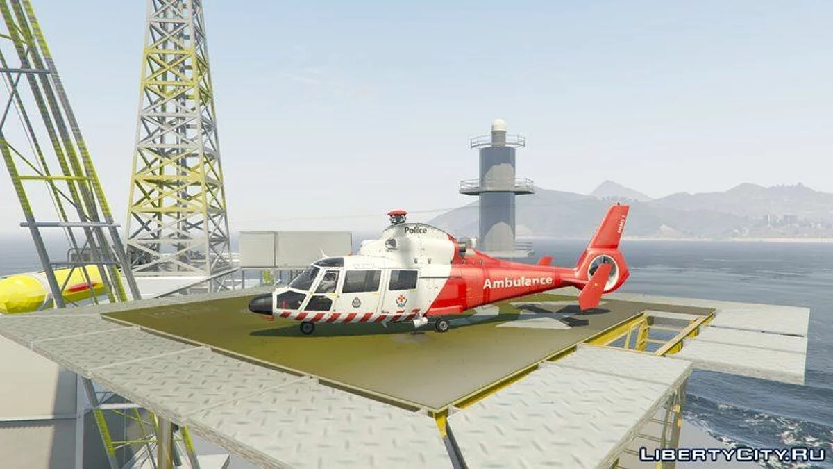 Eurocopter AS-365 Air Ambulace [Add-On] / GTA 5
