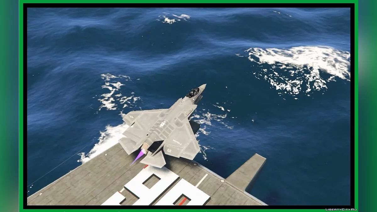 Истребитель-бомбардировщик F-35C Lightning II / US Marine Corps 1.0 / GTA 5