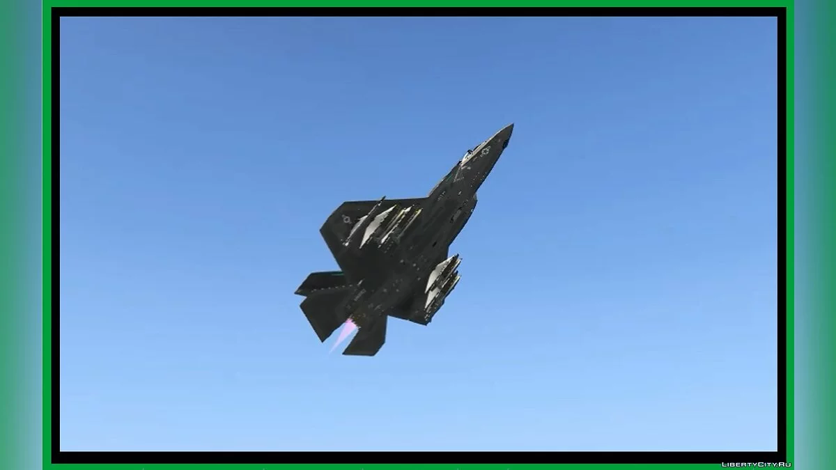 Истребитель-бомбардировщик F-35C Lightning II / US Marine Corps 1.0 / GTA 5