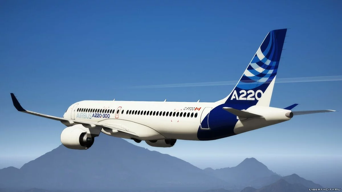 Airbus A220-300 / GTA 5