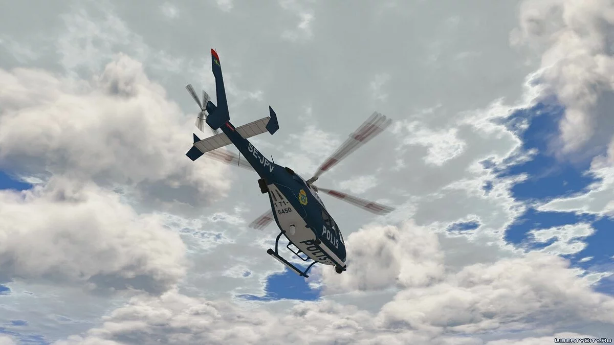 Bell 429 Шведская полиция / GTA 5