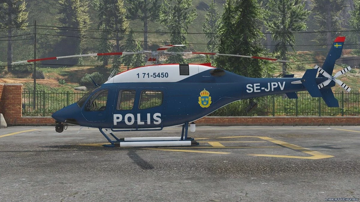 Bell 429 Шведская полиция / GTA 5