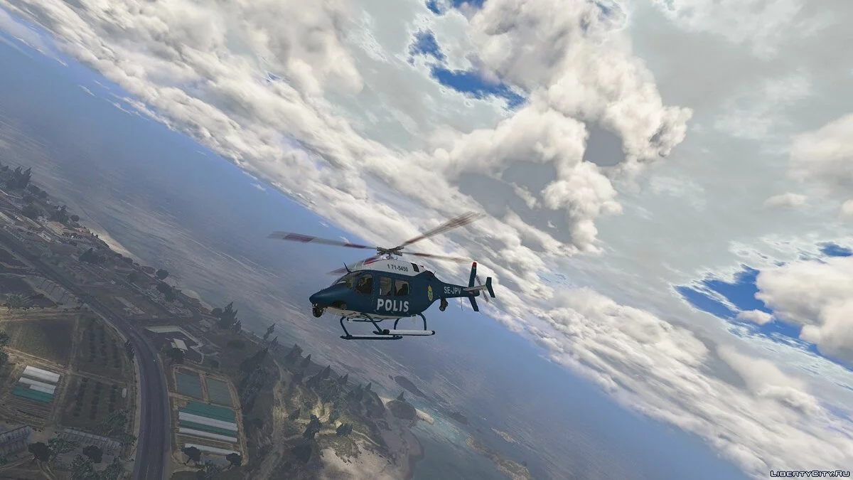Bell 429 Шведская полиция / GTA 5