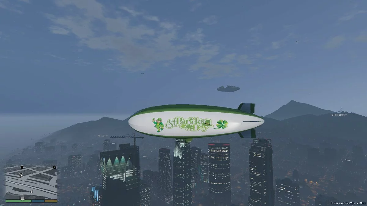 Дирижабль "St Patrick's Day" / GTA 5