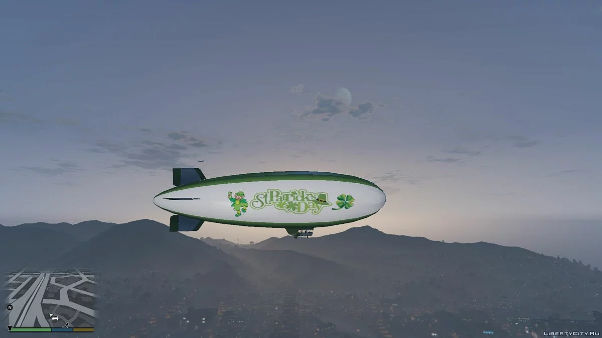 Дирижабль "St Patrick's Day" / GTA 5