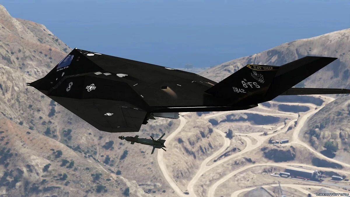 F-117A Nighthawk [Add-On] 1.0 / GTA 5