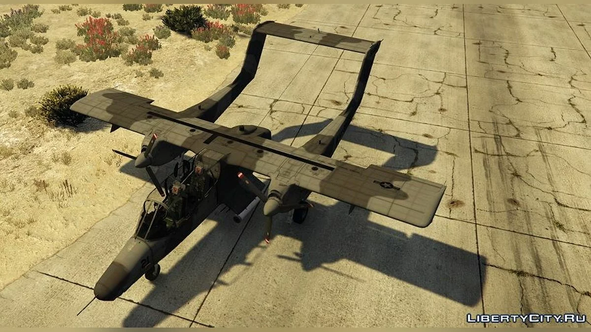 Rockwell OV-10 Bronco [Add-On] 1.0 / GTA 5