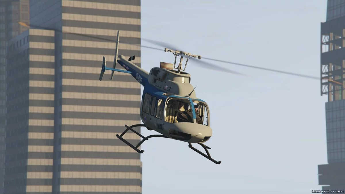 Bell 407 - Польский полицейский вертолет / GTA 5