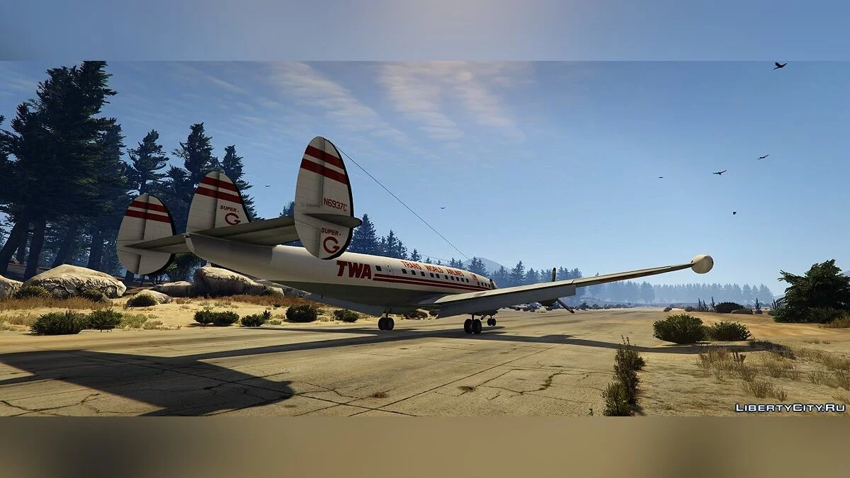 Lockheed L-1049 Super Constellation [Add-On] 1.0 / GTA 5