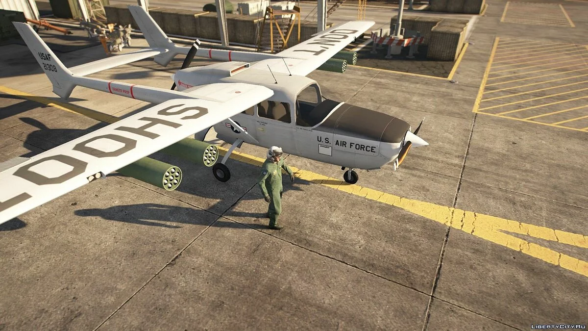 USAF [Armed] 337 / O-2 Cessna Skymaster [Add-On] 1.0 / GTA 5