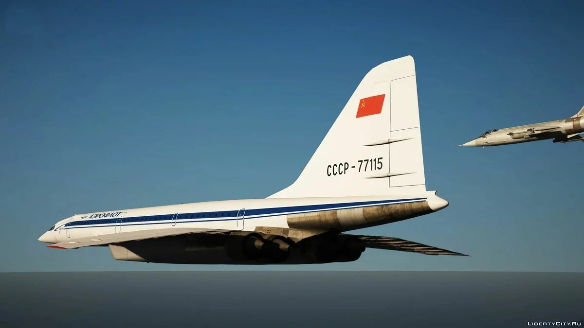 Tupolev Tu-144D Charger [Add-On] 1.0 / GTA 5