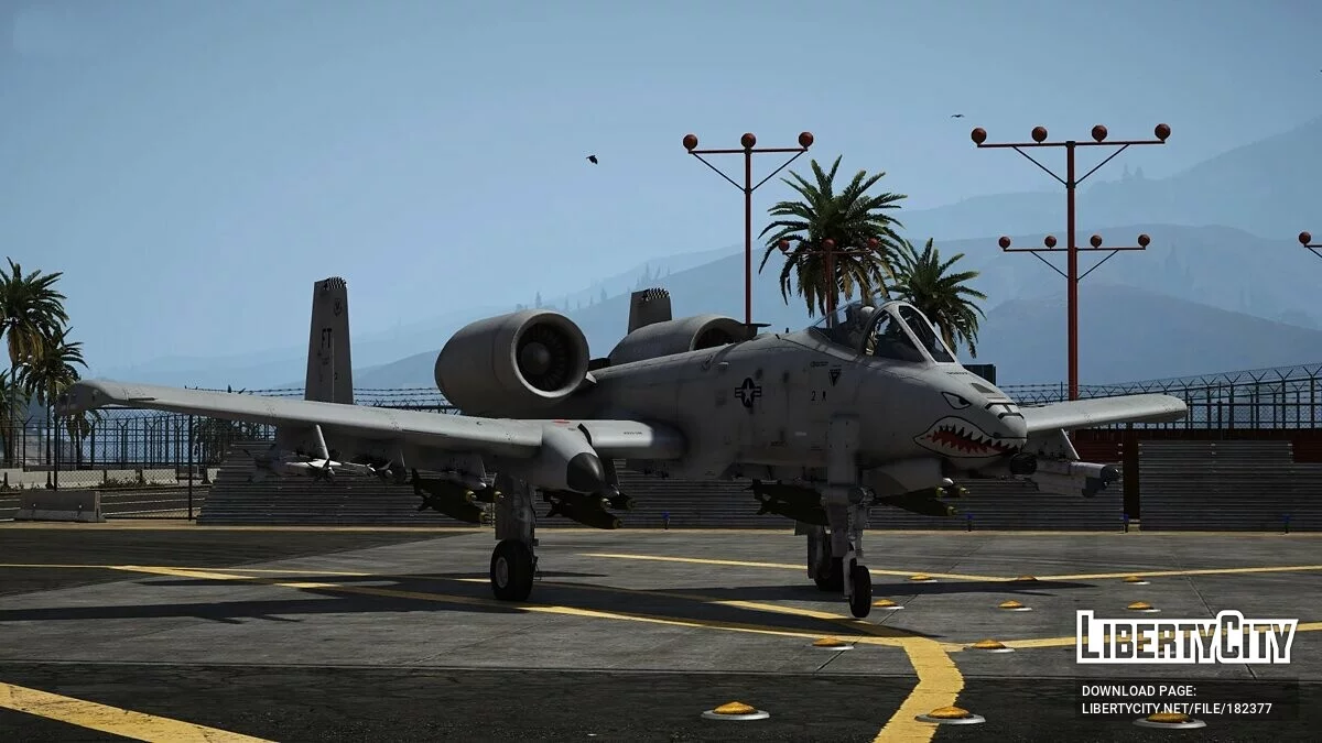 A-10C Thunderbolt II [Add-On | Custom Weapons] 1.1 / GTA 5