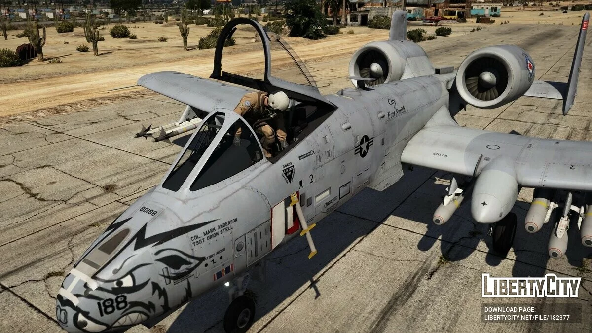 A-10C Thunderbolt II [Add-On | Custom Weapons] 1.1 / GTA 5