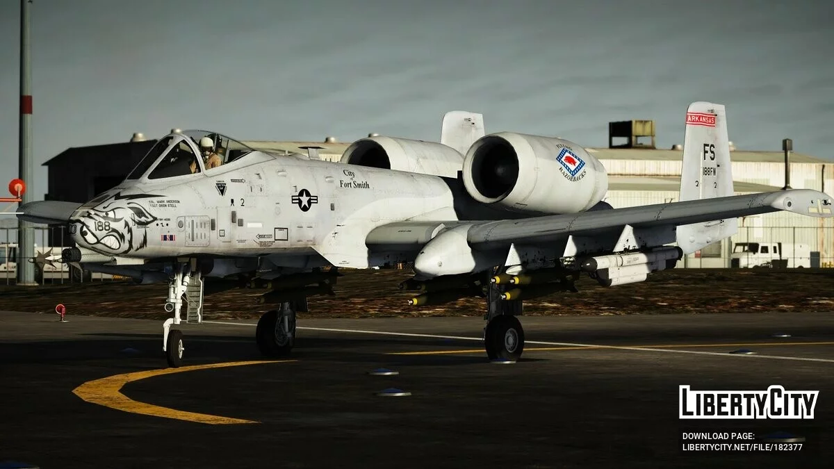 A-10C Thunderbolt II [Add-On | Custom Weapons] 1.1 / GTA 5