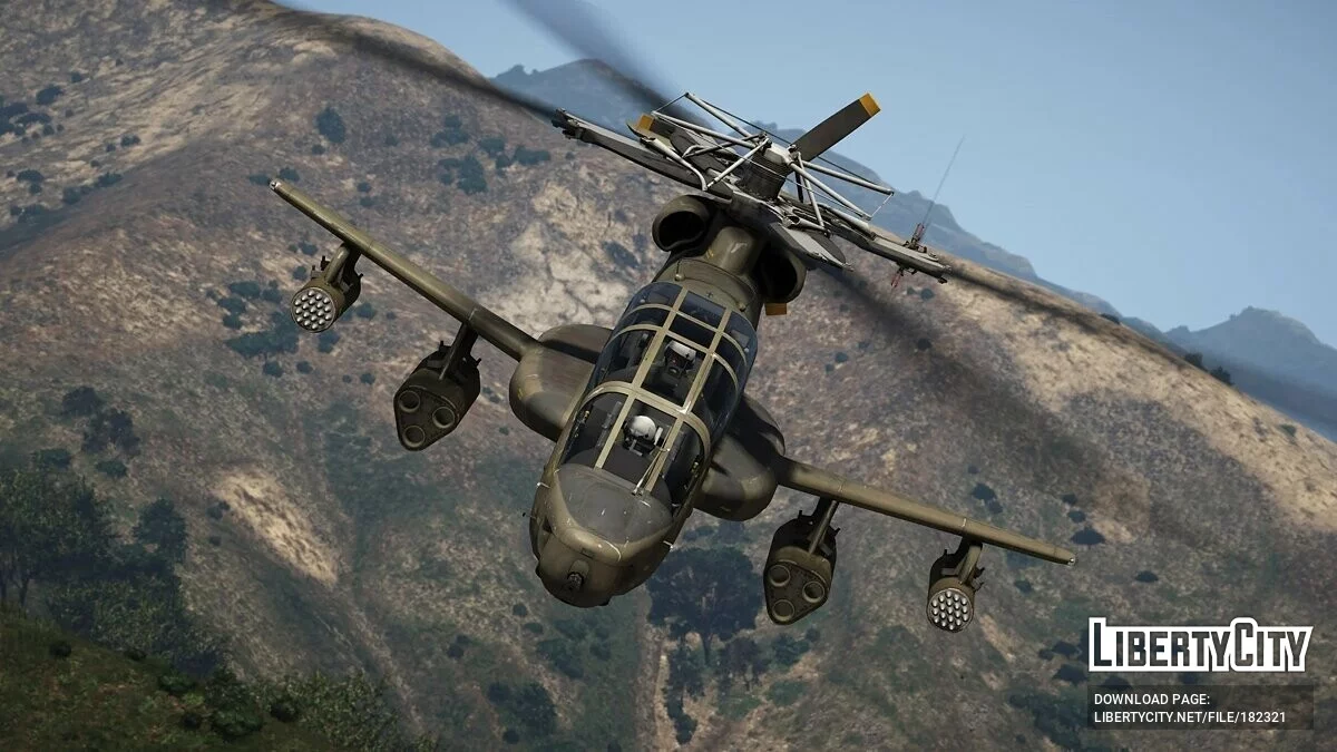 AH-56A Cheyenne [Add-On] 1.0 / GTA 5