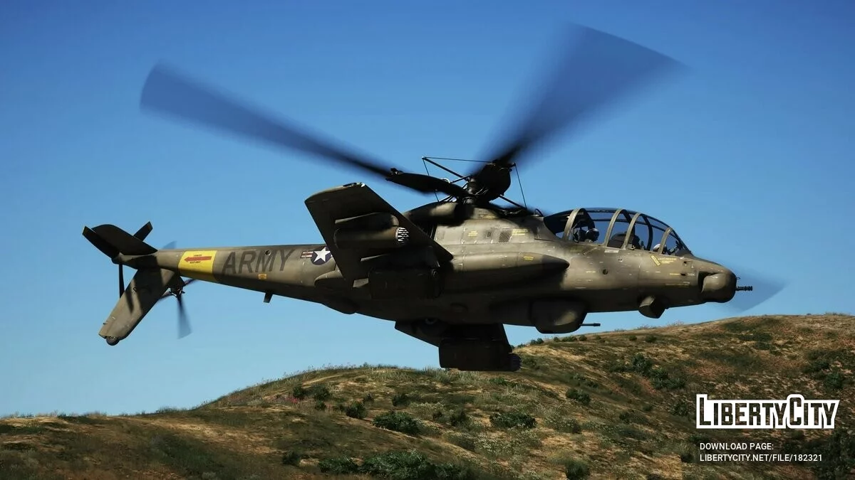 AH-56A Cheyenne [Add-On] 1.0 / GTA 5