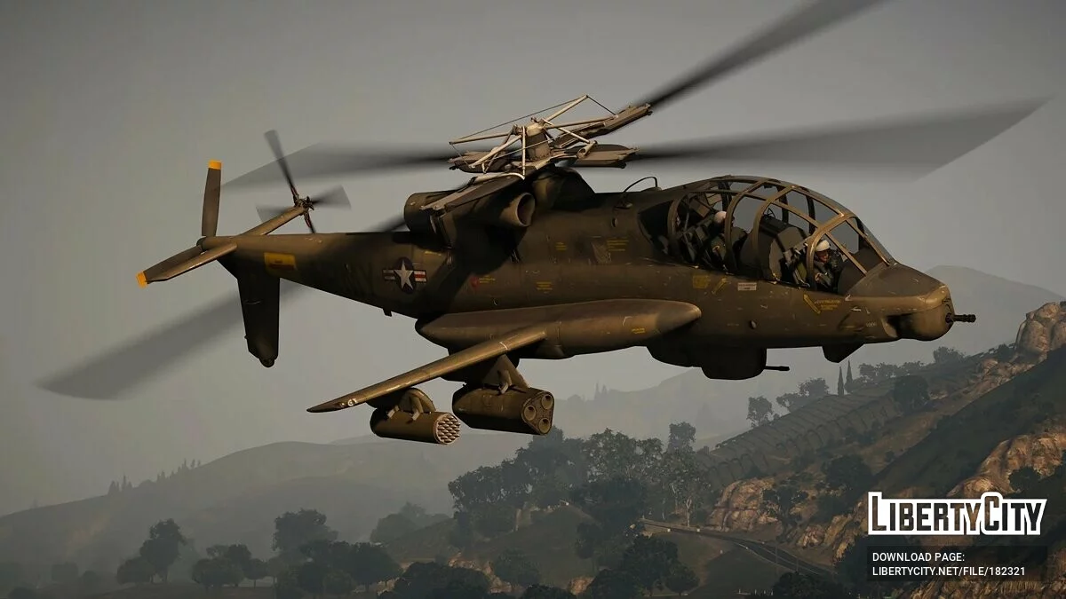 AH-56A Cheyenne [Add-On] 1.0 / GTA 5