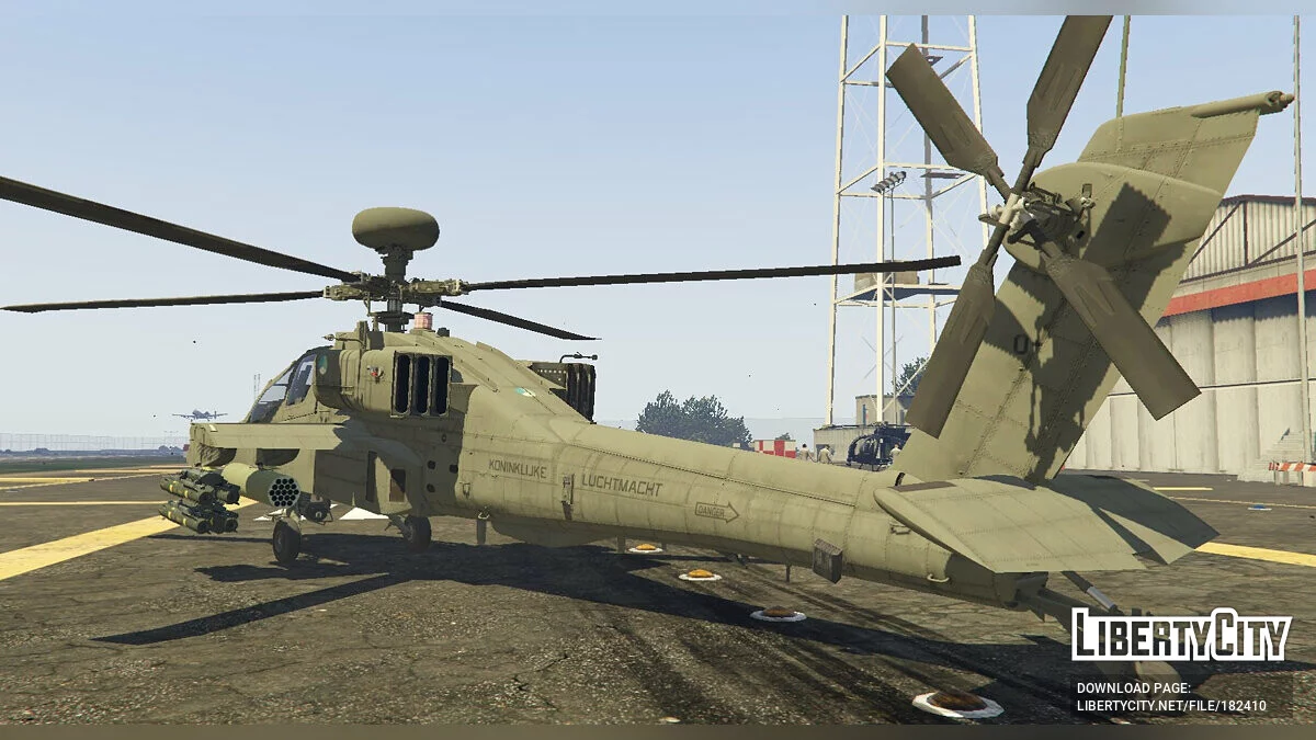 AH-64D Koninklijke Luchtmacht / GTA 5