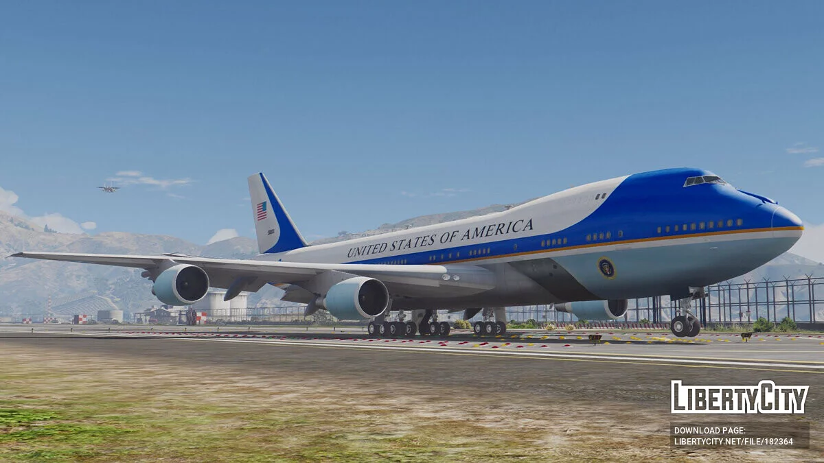 Air Force One Boeing VC-25A [Enterable Interior | Add-On] 1.5 BETA / GTA 5