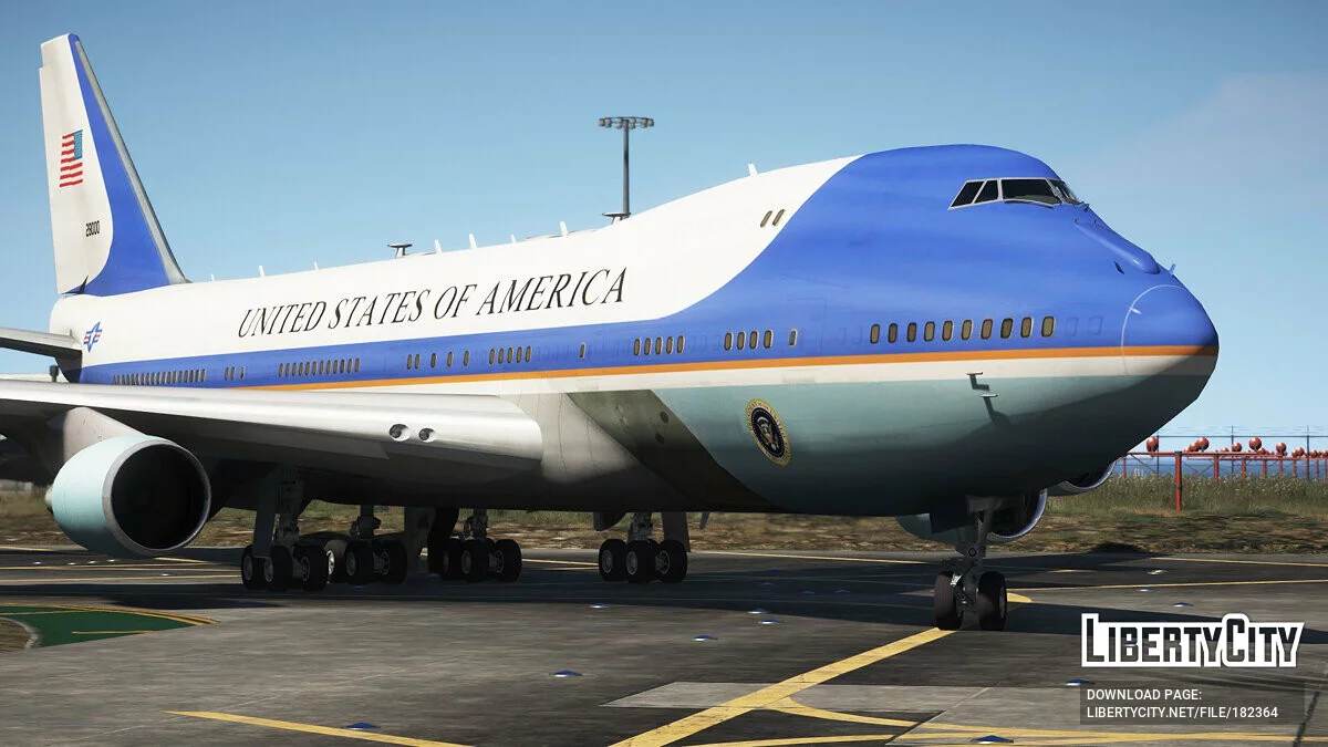 Air Force One Boeing VC-25A [Enterable Interior | Add-On] 1.5 BETA / GTA 5