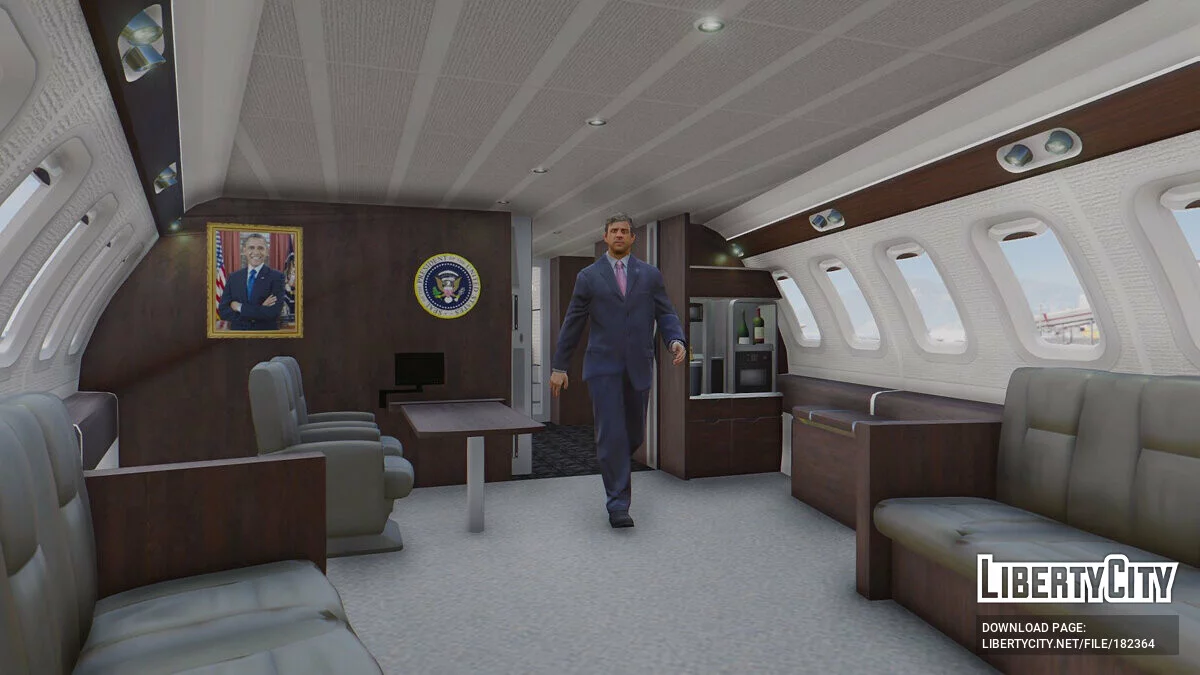 Air Force One Boeing VC-25A [Enterable Interior | Add-On] 1.5 BETA / GTA 5