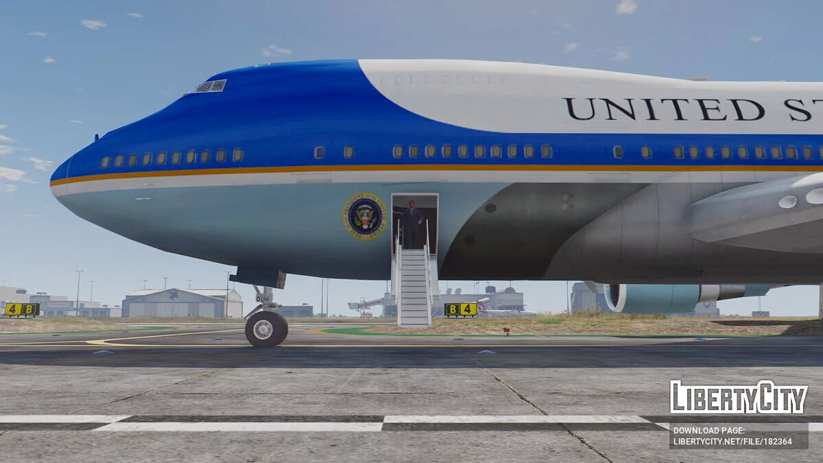 Air Force One Boeing VC-25A [Enterable Interior | Add-On] 1.5 BETA / GTA 5
