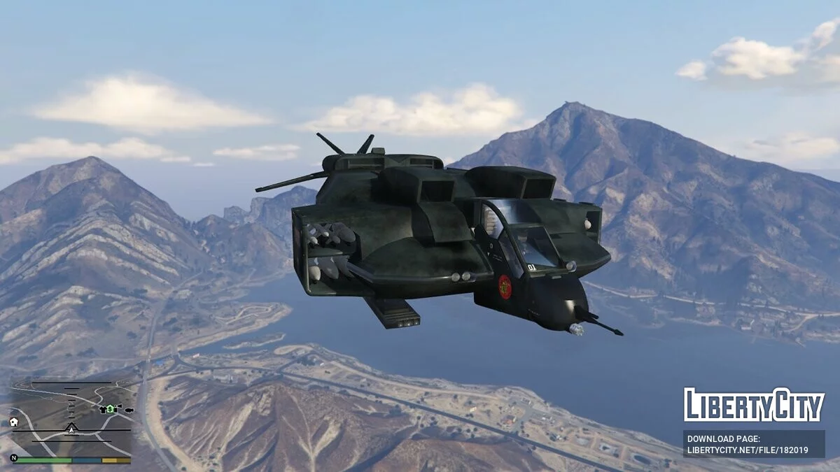 Aliens UDL4 Cheyenne Dropship [Add-On] 0.2 / GTA 5