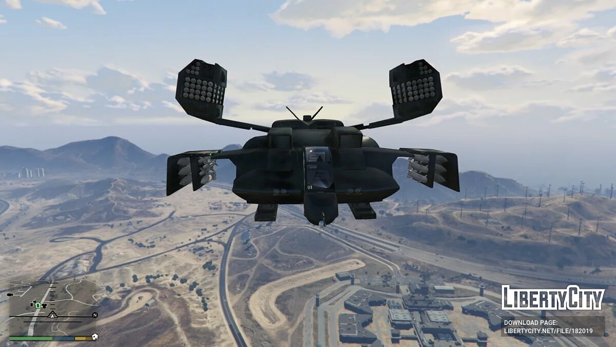 Aliens UDL4 Cheyenne Dropship [Add-On] 0.2 / GTA 5