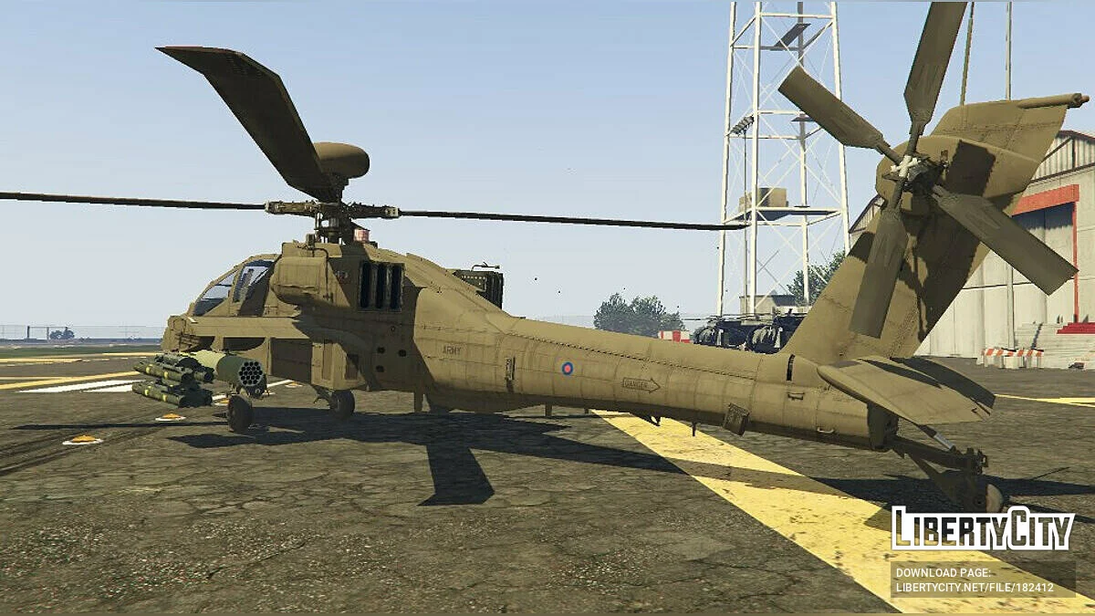 Apache AH Mk 1 British Armed Forces / GTA 5