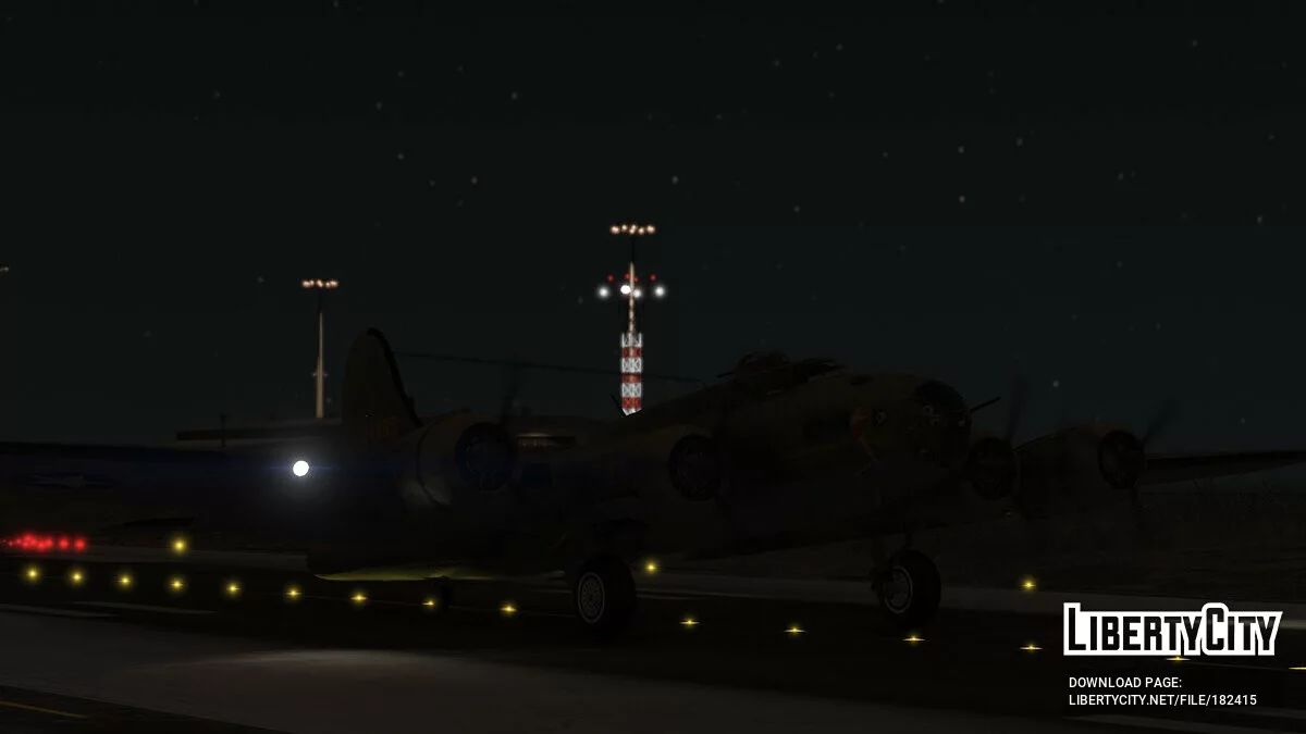 B-17E Flying Fortress [Add-On | Livery] 1.0 / GTA 5