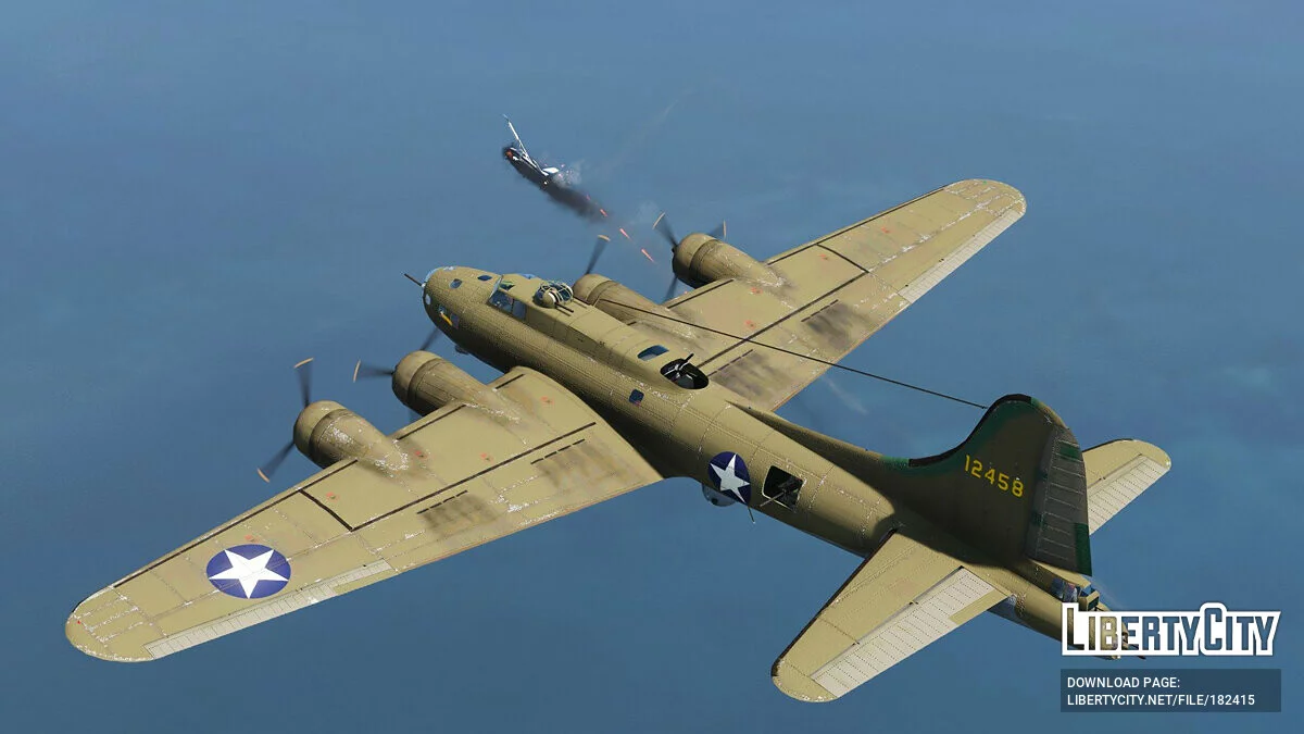 B-17E Flying Fortress [Add-On | Livery] 1.0 / GTA 5