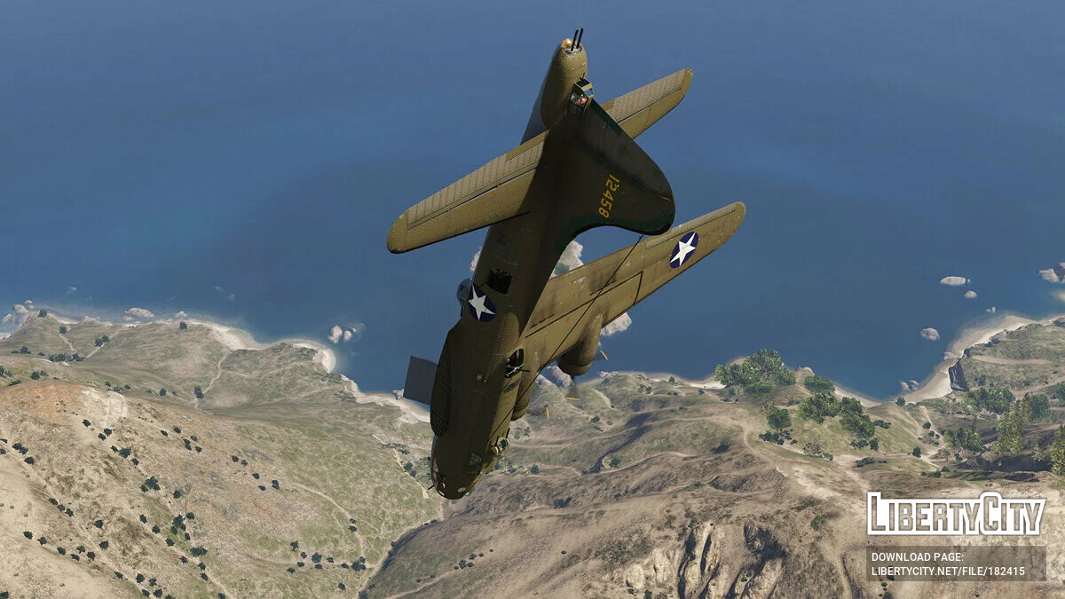 B-17E Flying Fortress [Add-On | Livery] 1.0 / GTA 5