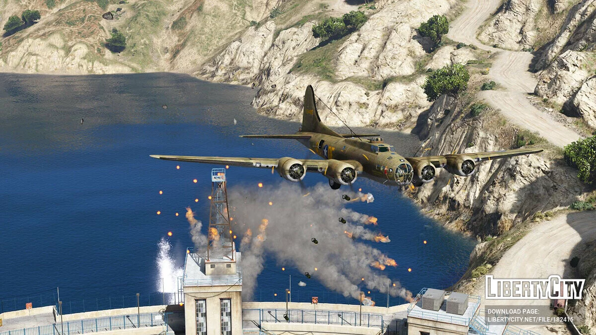 B-17E Flying Fortress [Add-On | Livery] 1.0 / GTA 5