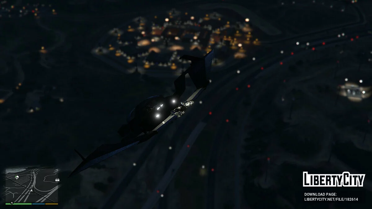 Batman vs Superman Batwing [Add-On] 0.3 / GTA 5