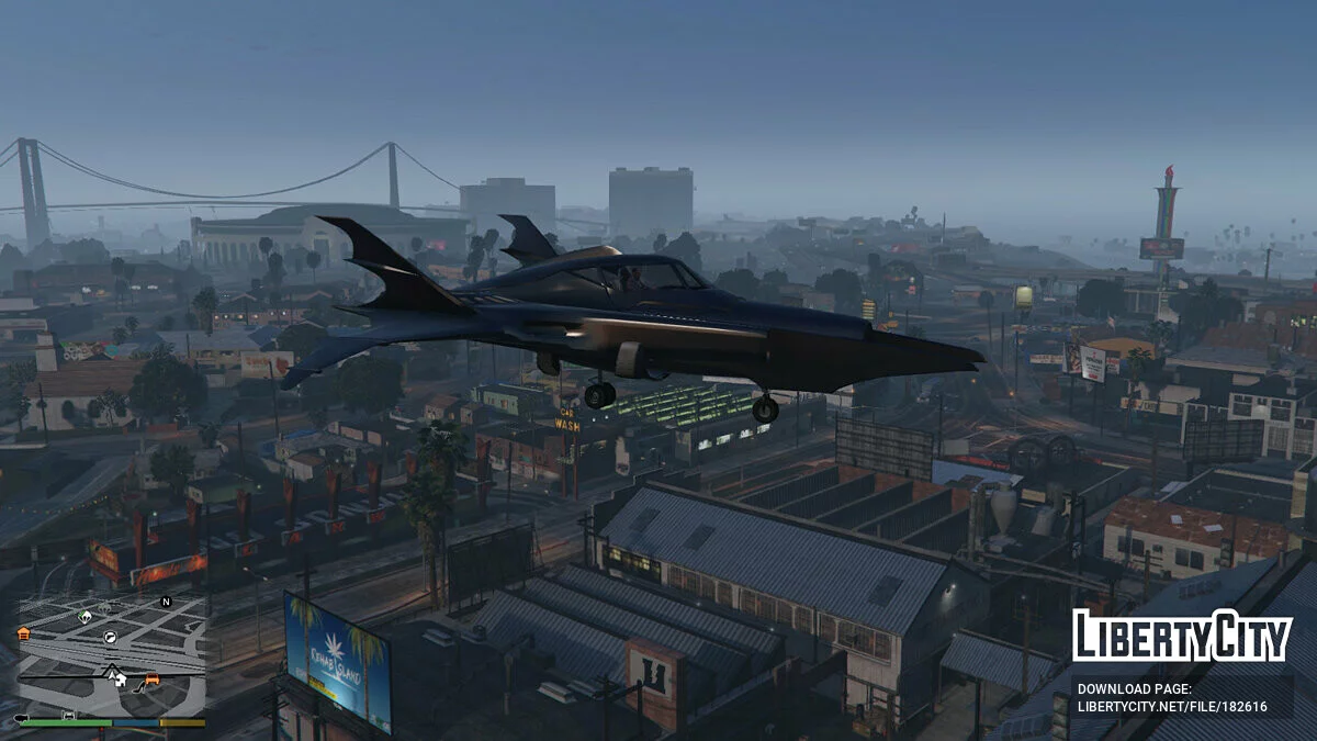 Batwing Arkham Asylum [Add-On] 0.2 / GTA 5