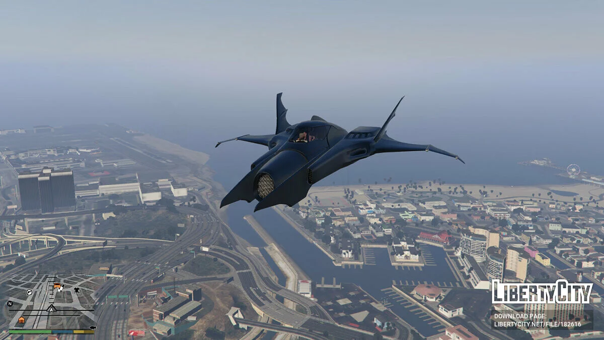 Batwing Arkham Asylum [Add-On] 0.2 / GTA 5