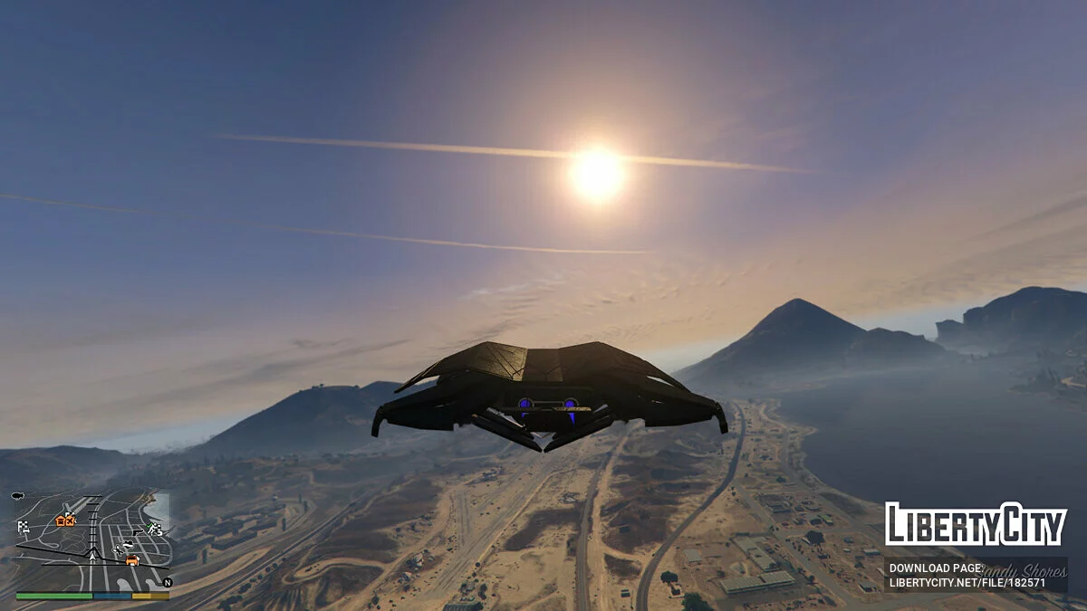 Batwing Dark Knight Rises [Add-On] 0.4 / GTA 5