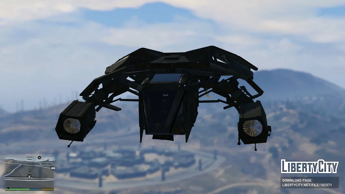 Batwing Dark Knight Rises [Add-On] 0.4 / GTA 5