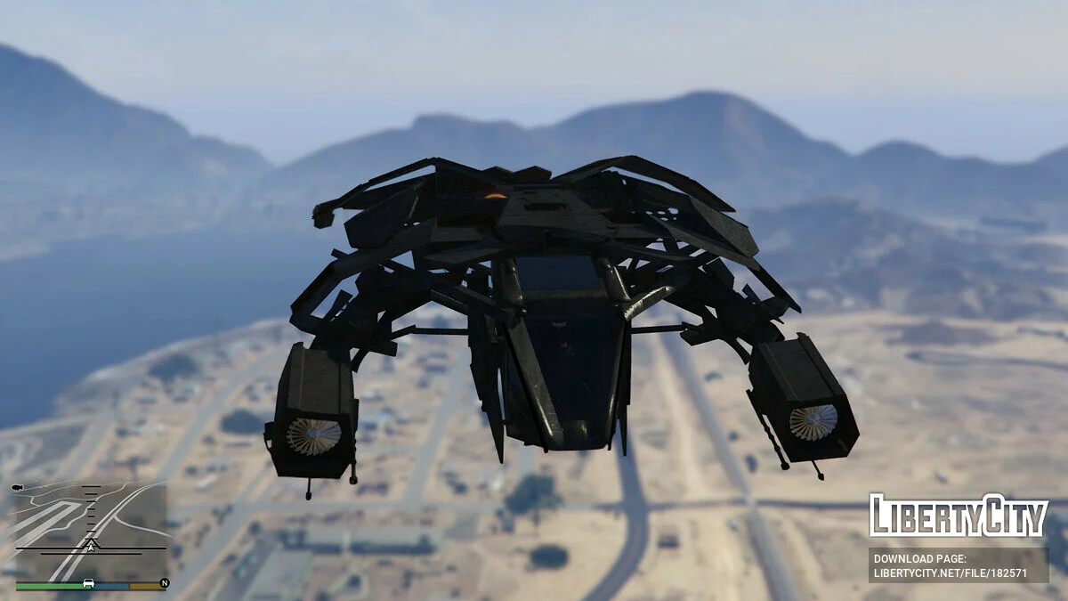 Batwing Dark Knight Rises [Add-On] 0.4 / GTA 5